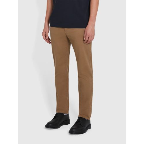 Farah Men's Beige Elm Twill Chino