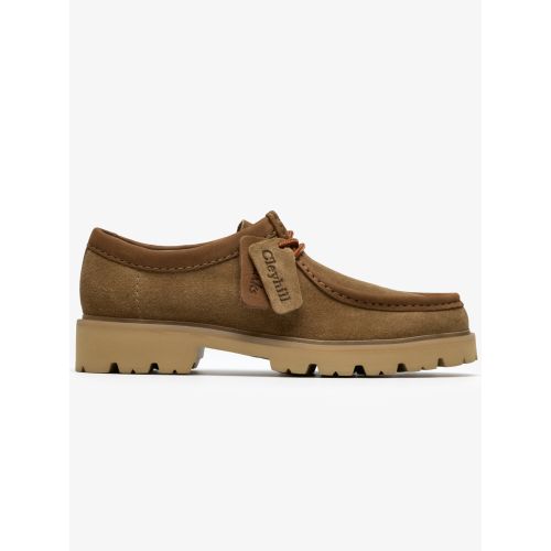 Clarks Men's Brown Dark Sand Cleyhill Seam Shoe