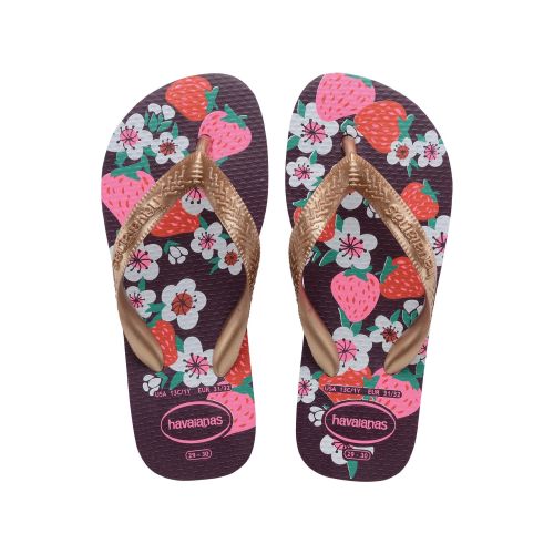 Havaianas Women's Blue Flores Flip Flop