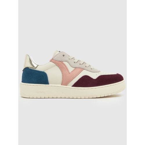Victoria Womens Bordeaux Madrid Serraje Trainer