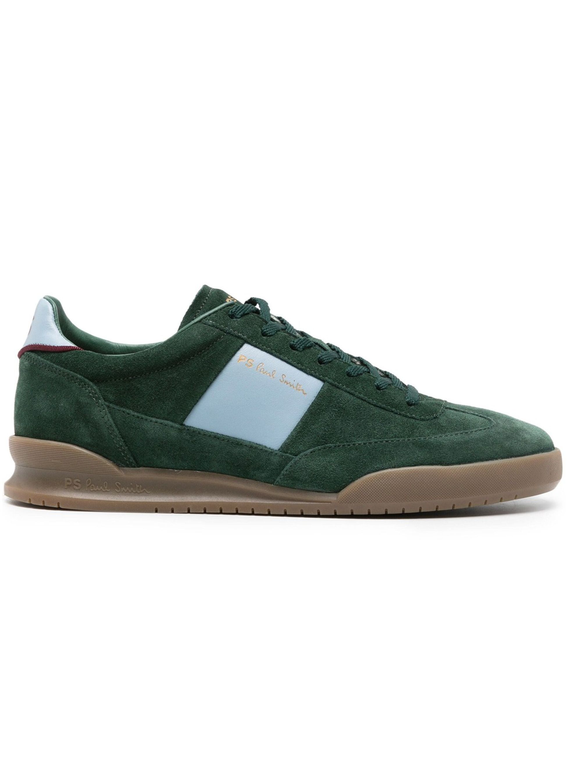Paul Smith Mens Emerald Green Dover Trainer Designerwear