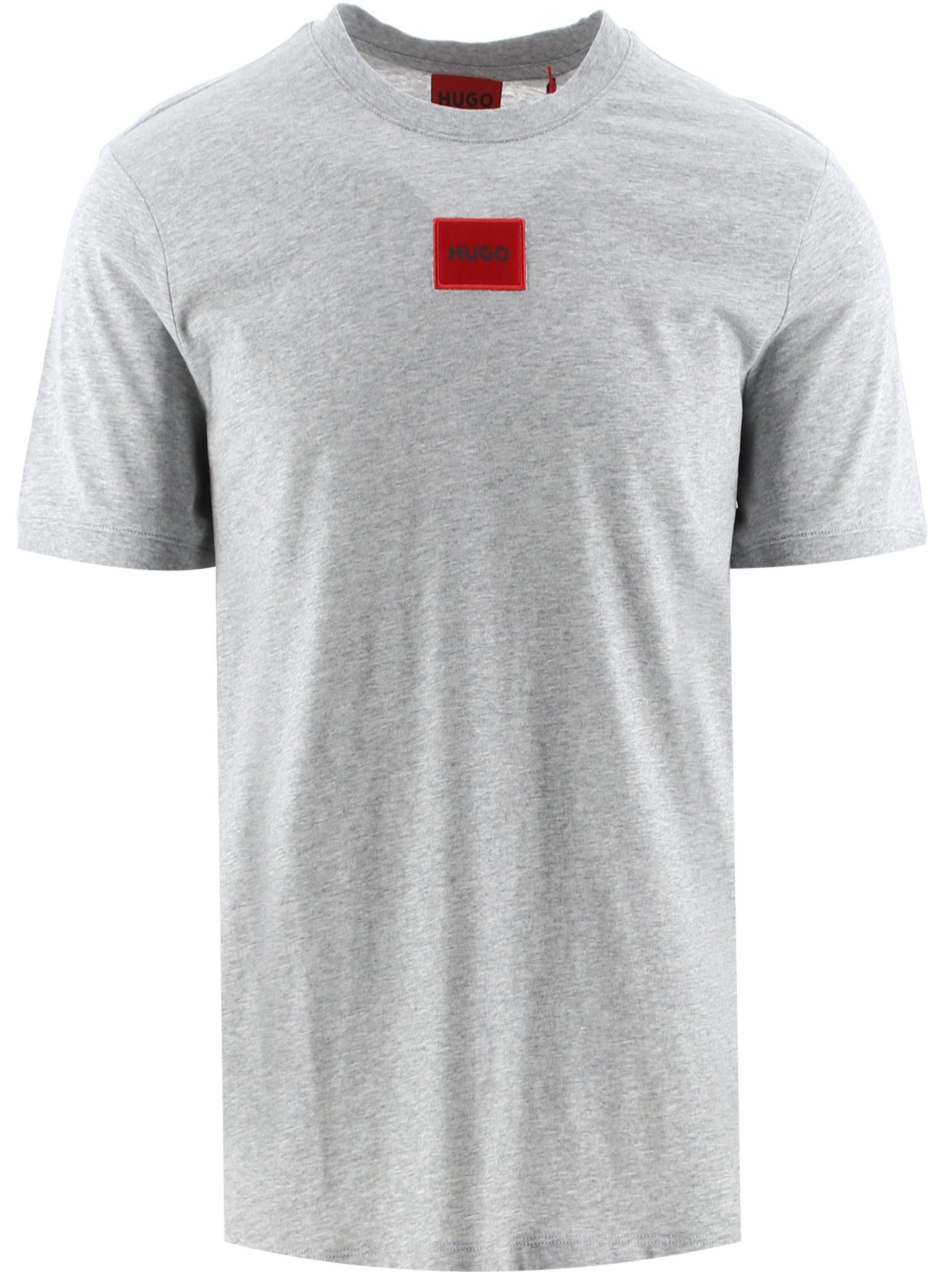 HUGO Dark Grey Diragolino 212 T-Shirt | Shop Now at