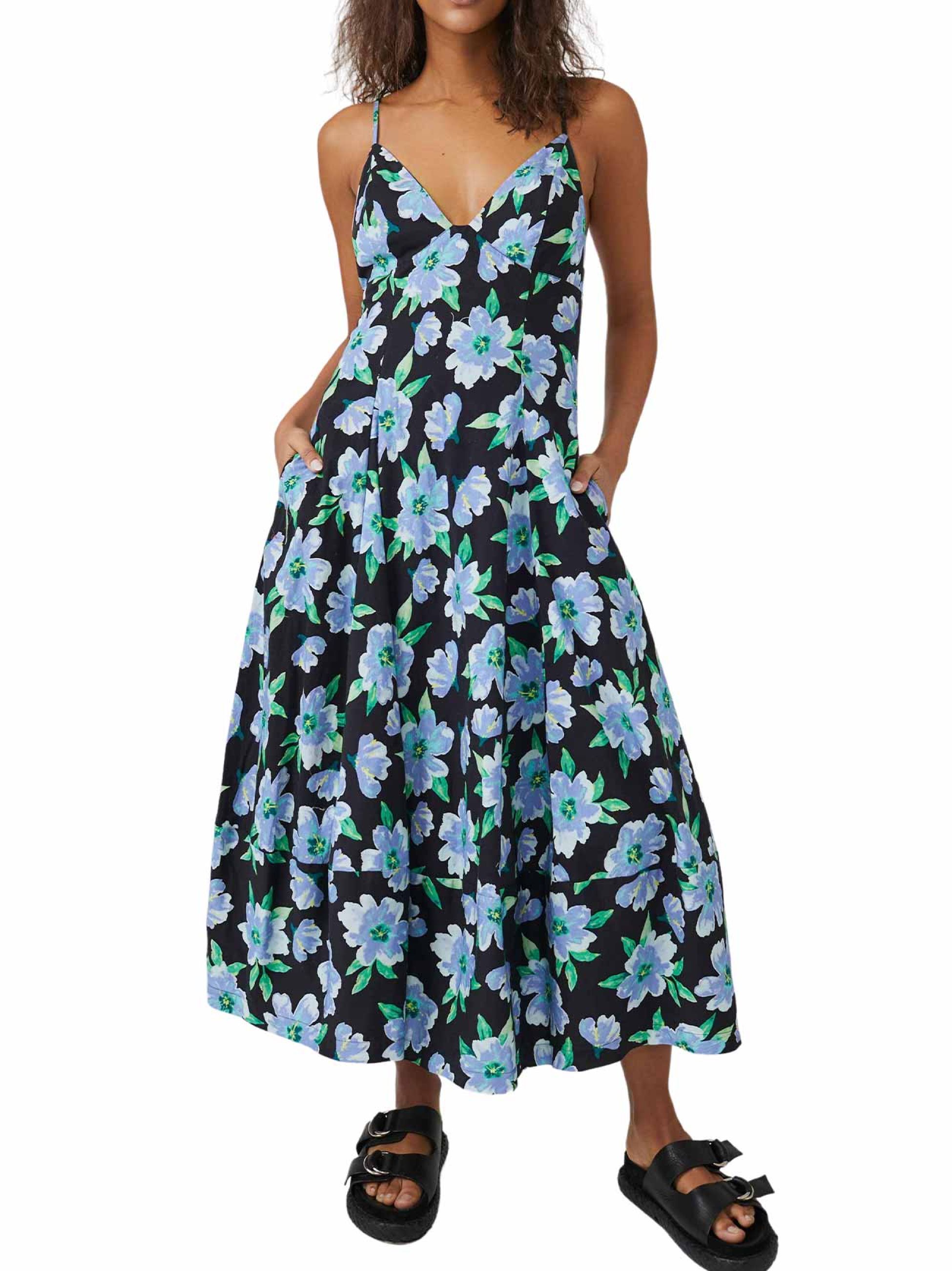knee length dresses for ladies Free People Complete Me Midi Dress – gilt+gossamer