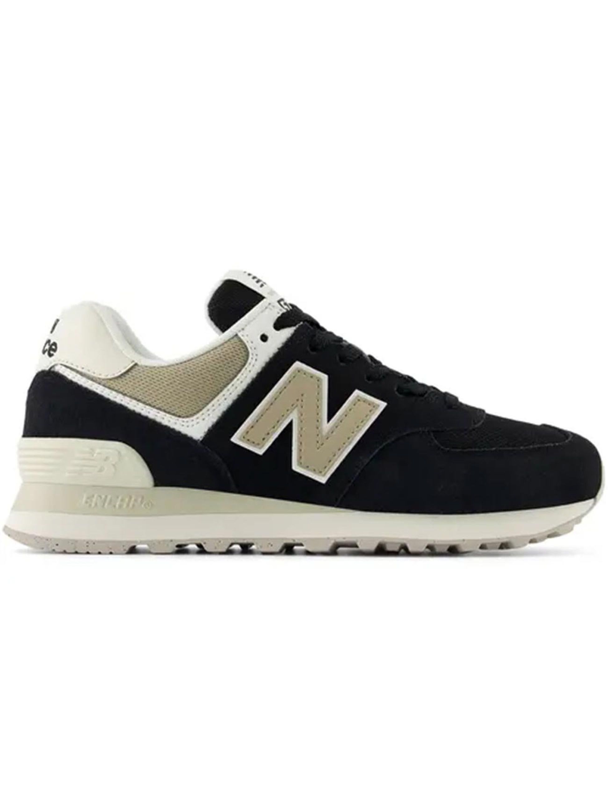 New Balance Womens Black 574 Trainer Designerwear