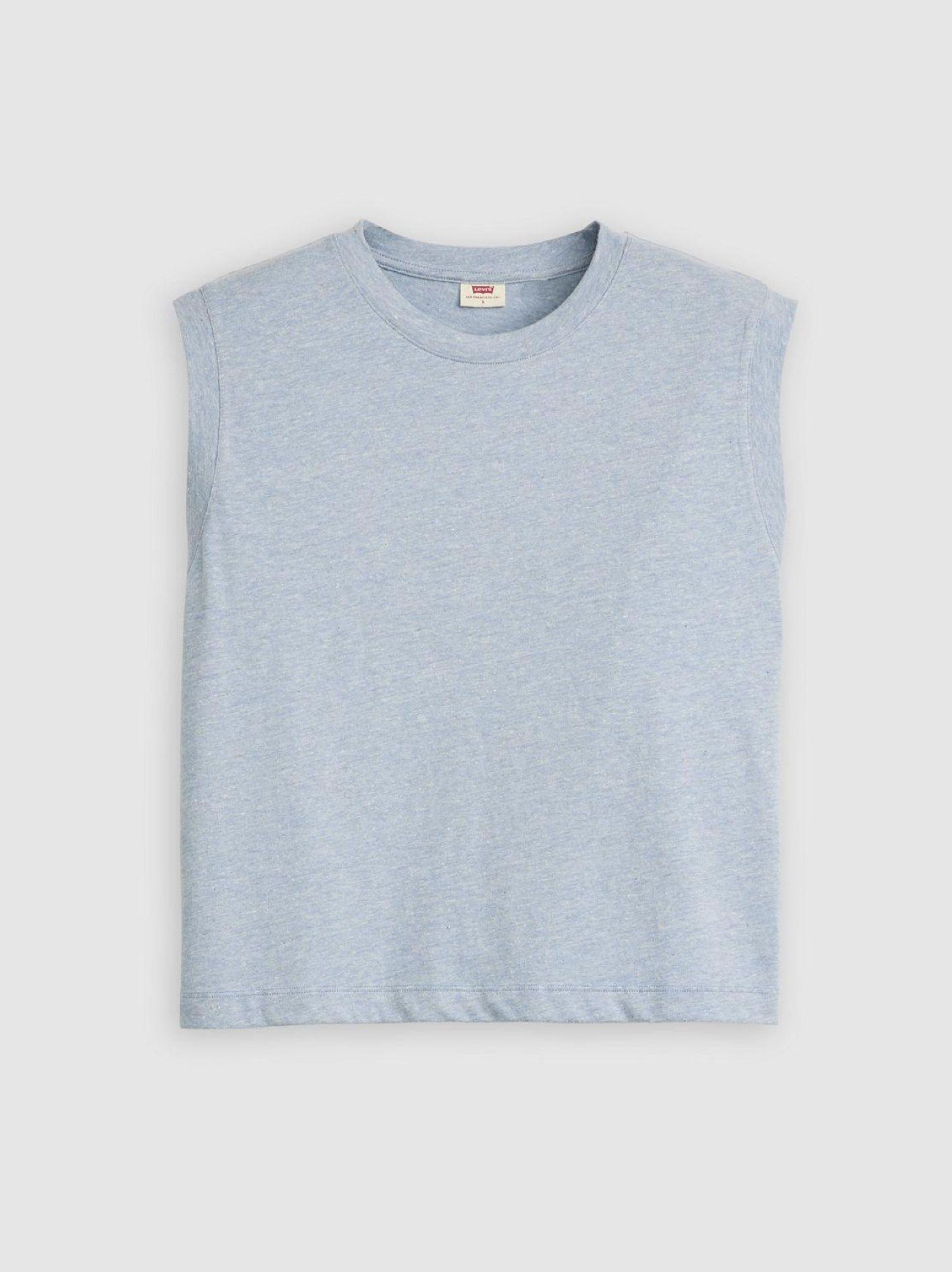 Levi's Womens Forever Blue Boxy Tank Top | Designerwear