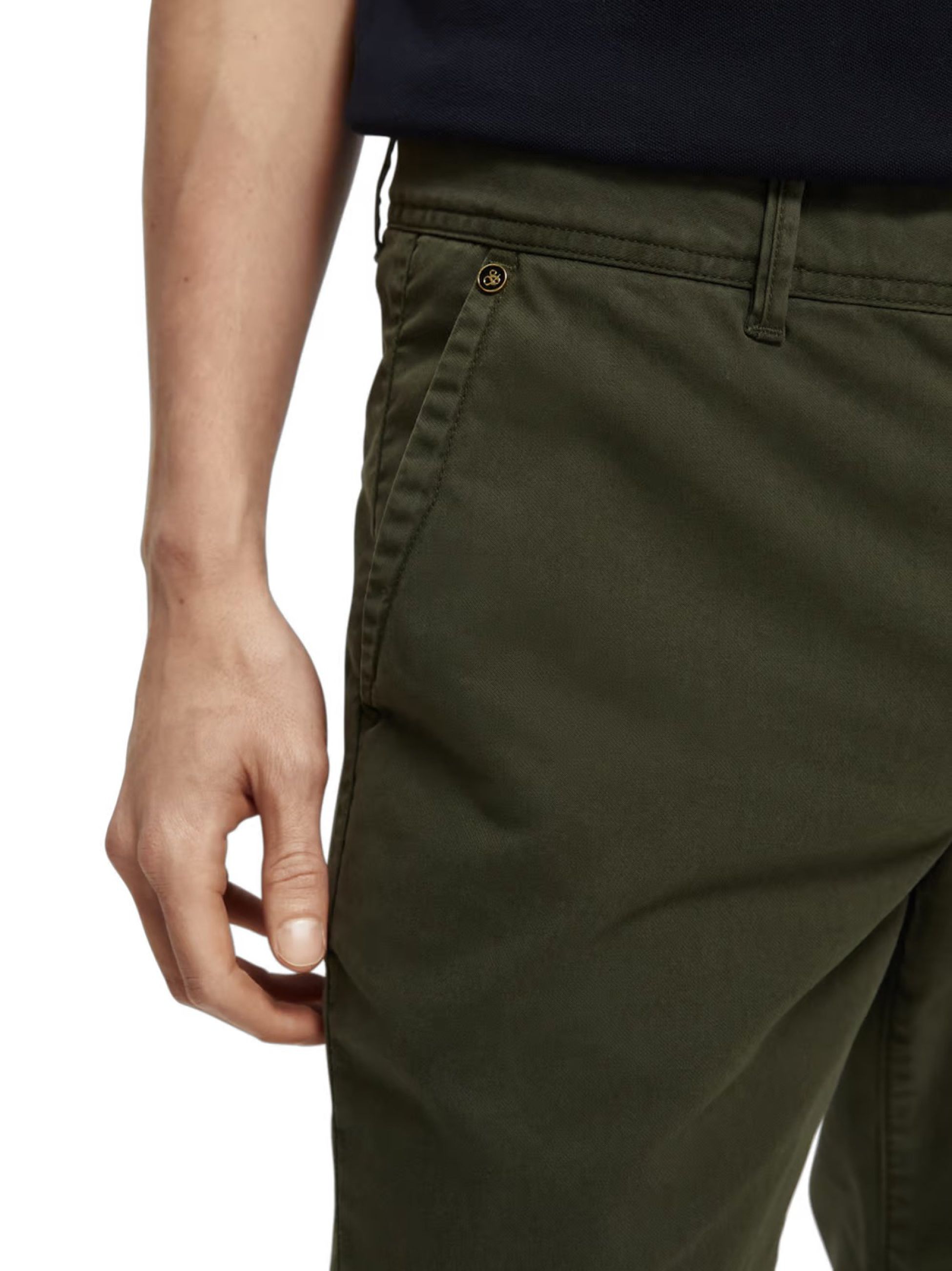 Scotch & Soda Chino Shorts - Light Army