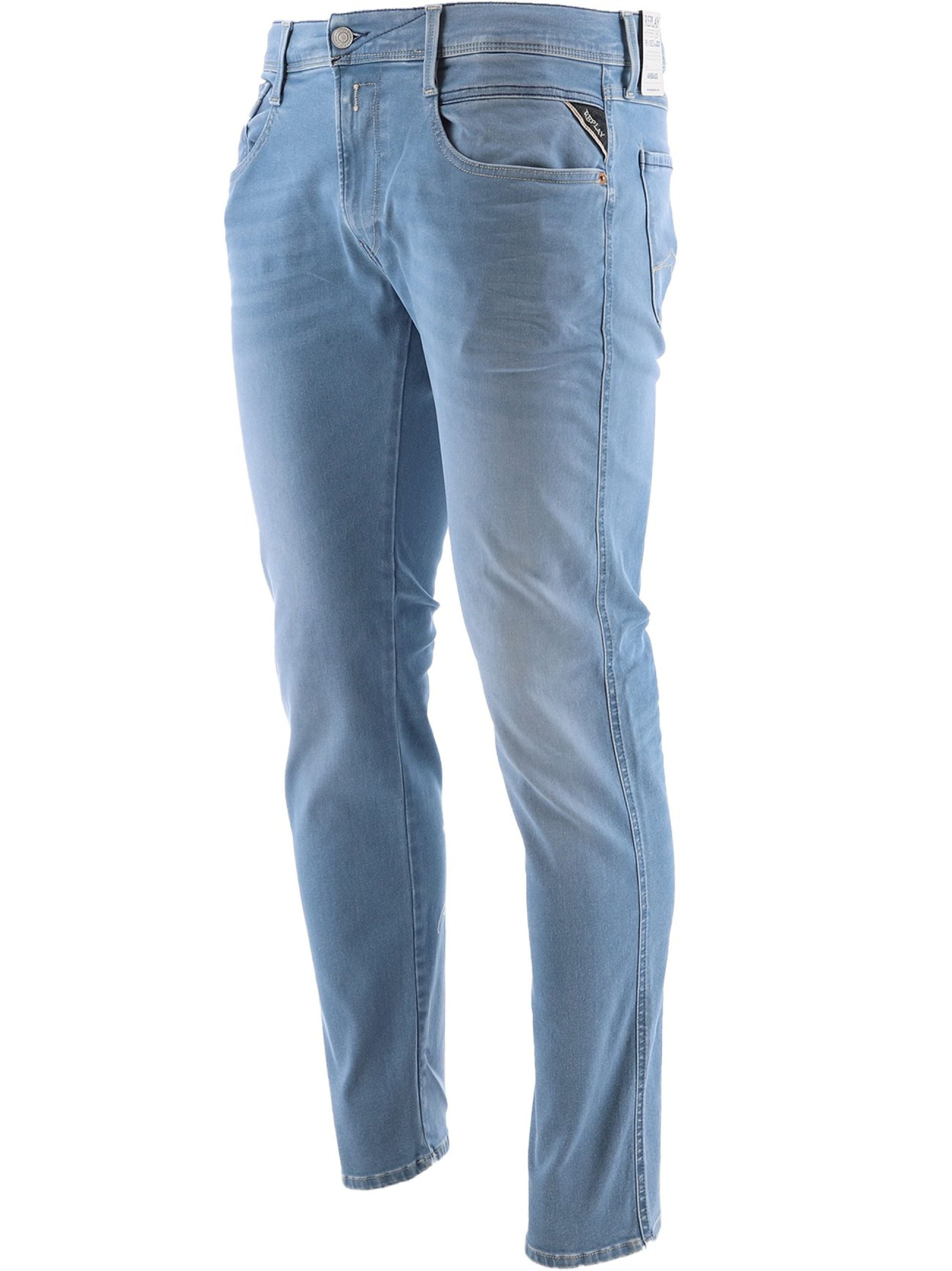 Replay Light Blue ANBASS Jeans Designerwear Signup for an