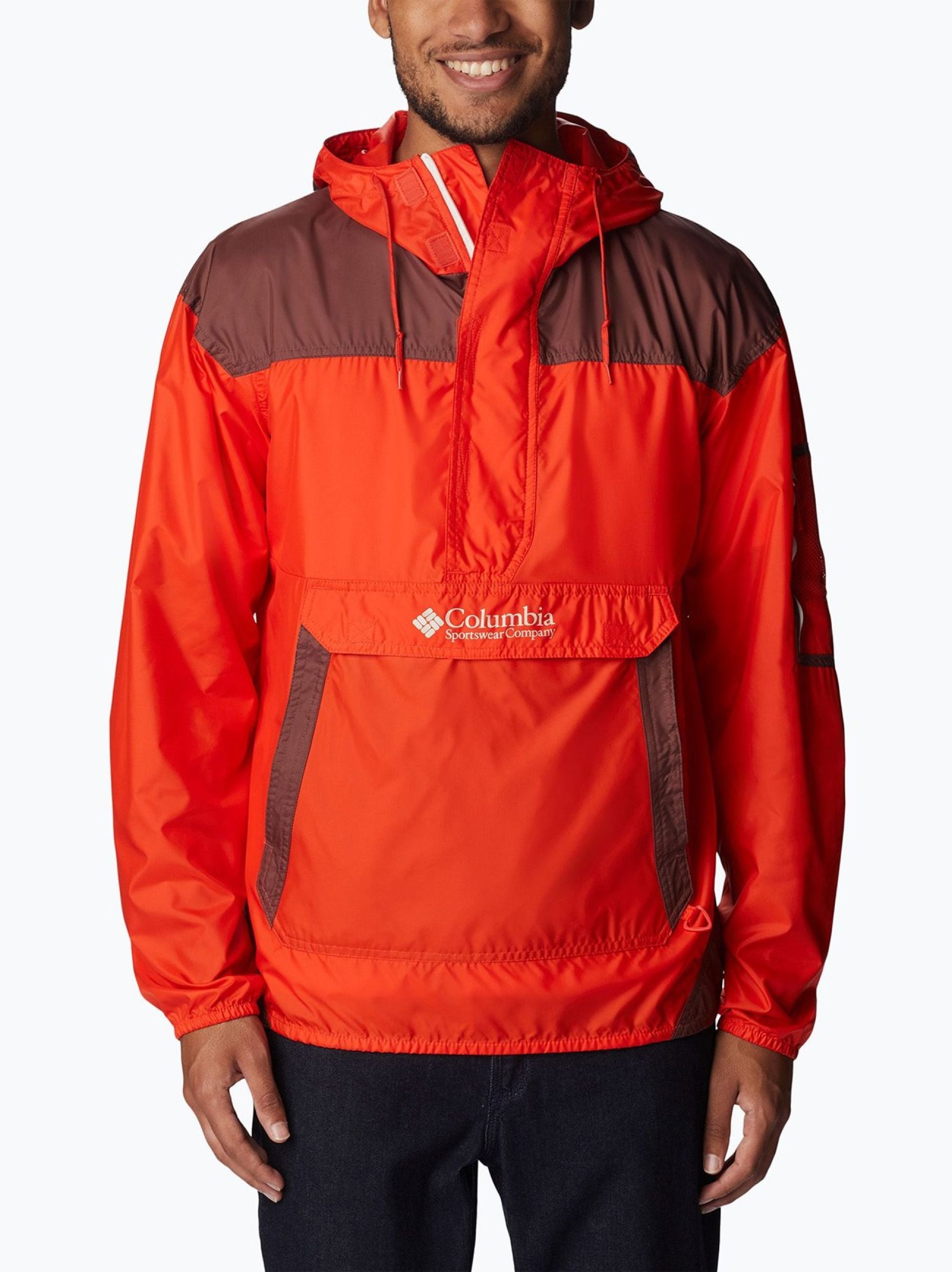 Columbia Spicy Light Raisin Challenger Windbreaker Jacket