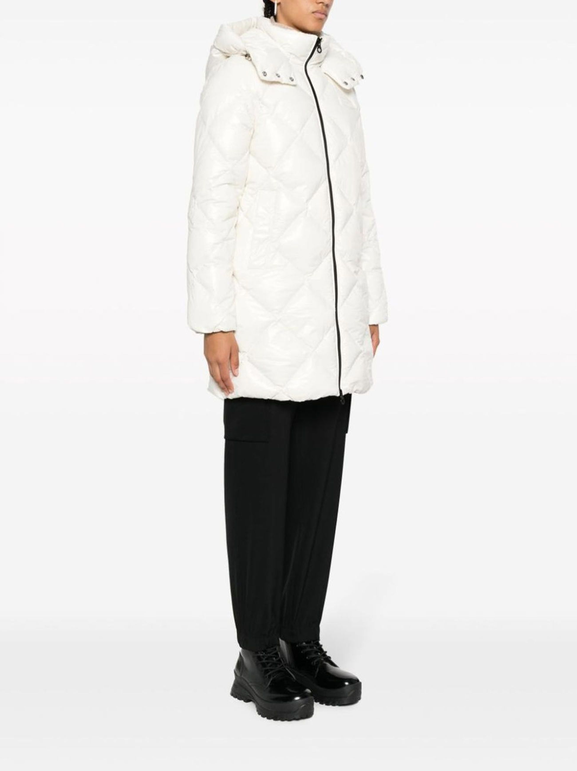Duvetica Womens Light Beige Conza Jacket | Designerwear | Next Day ...