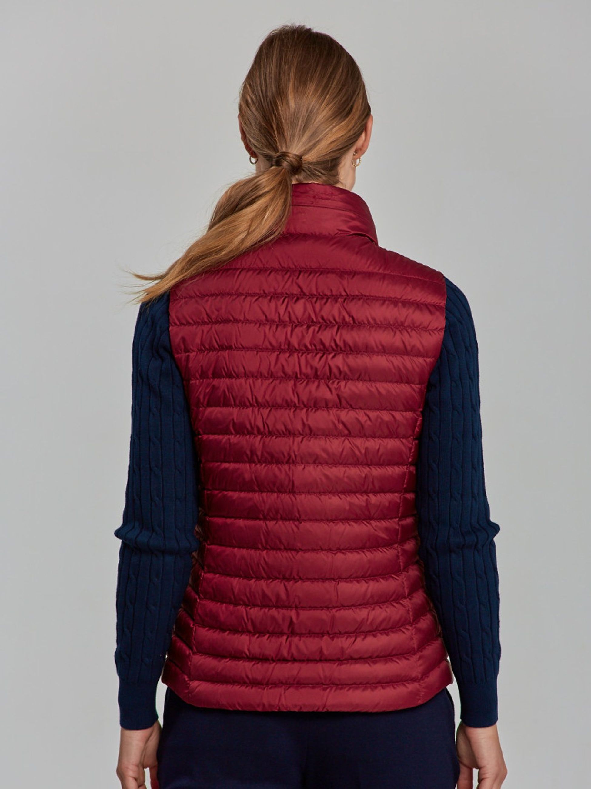 GANT Kadın Siyah Dik Yaka Kaz Tüyü Yelek Ceket & Mont 3-4700280-5