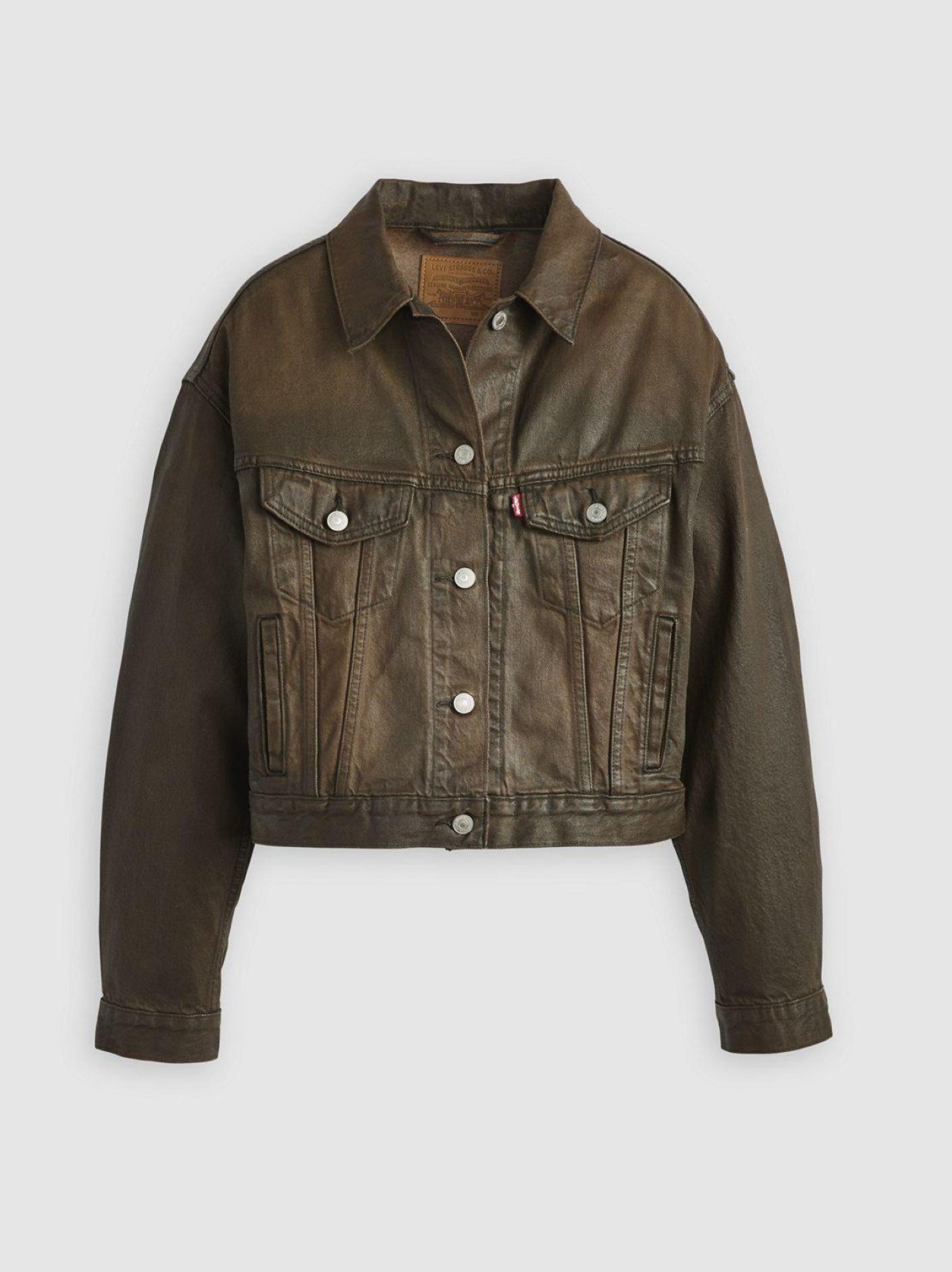 Levi's Womens Pay Day Trucker Shrunken 90S Trucker Jacket | Designerwear