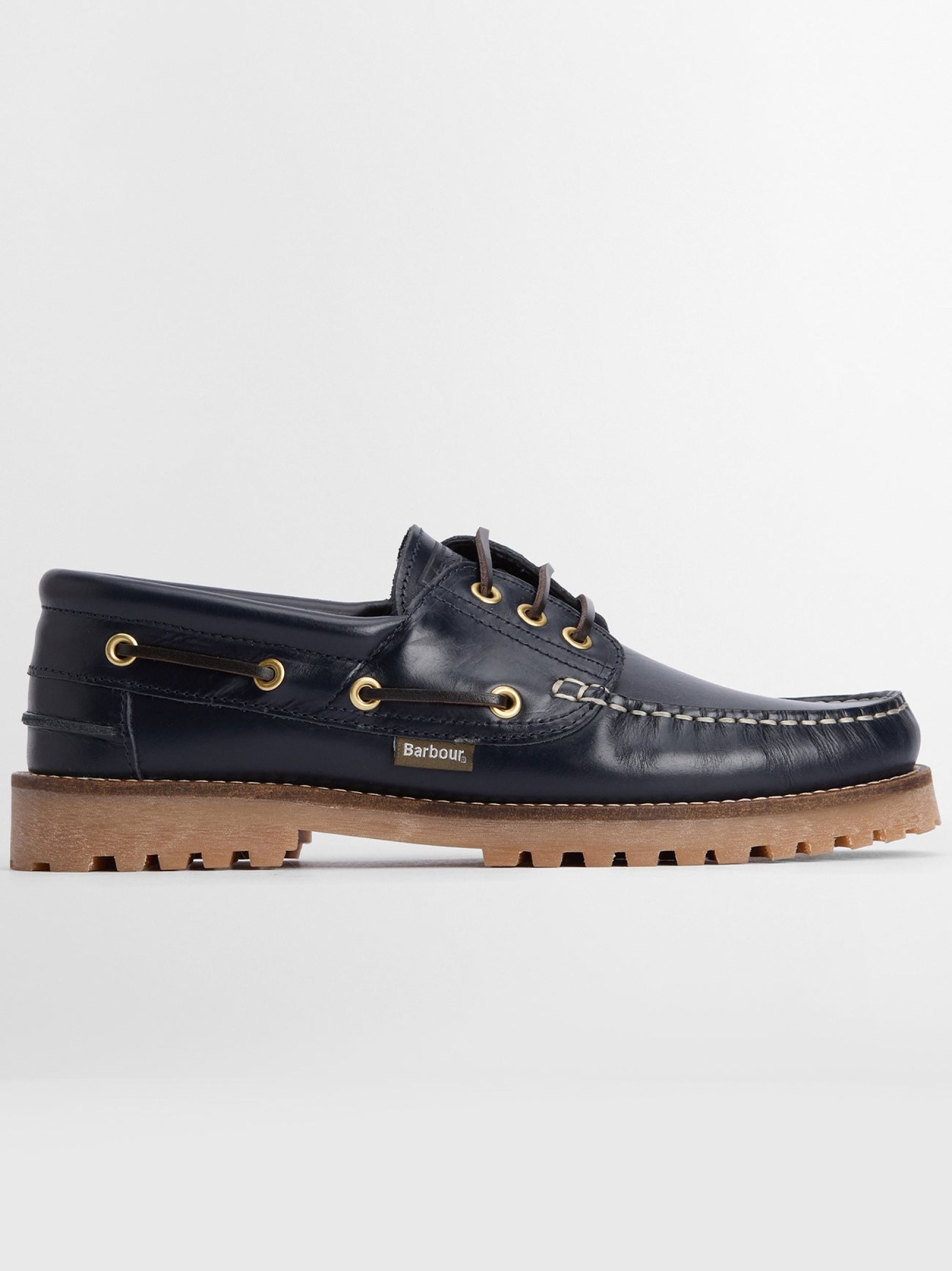 Barbour Mens Navy Deck Boat Shoe Designerwear