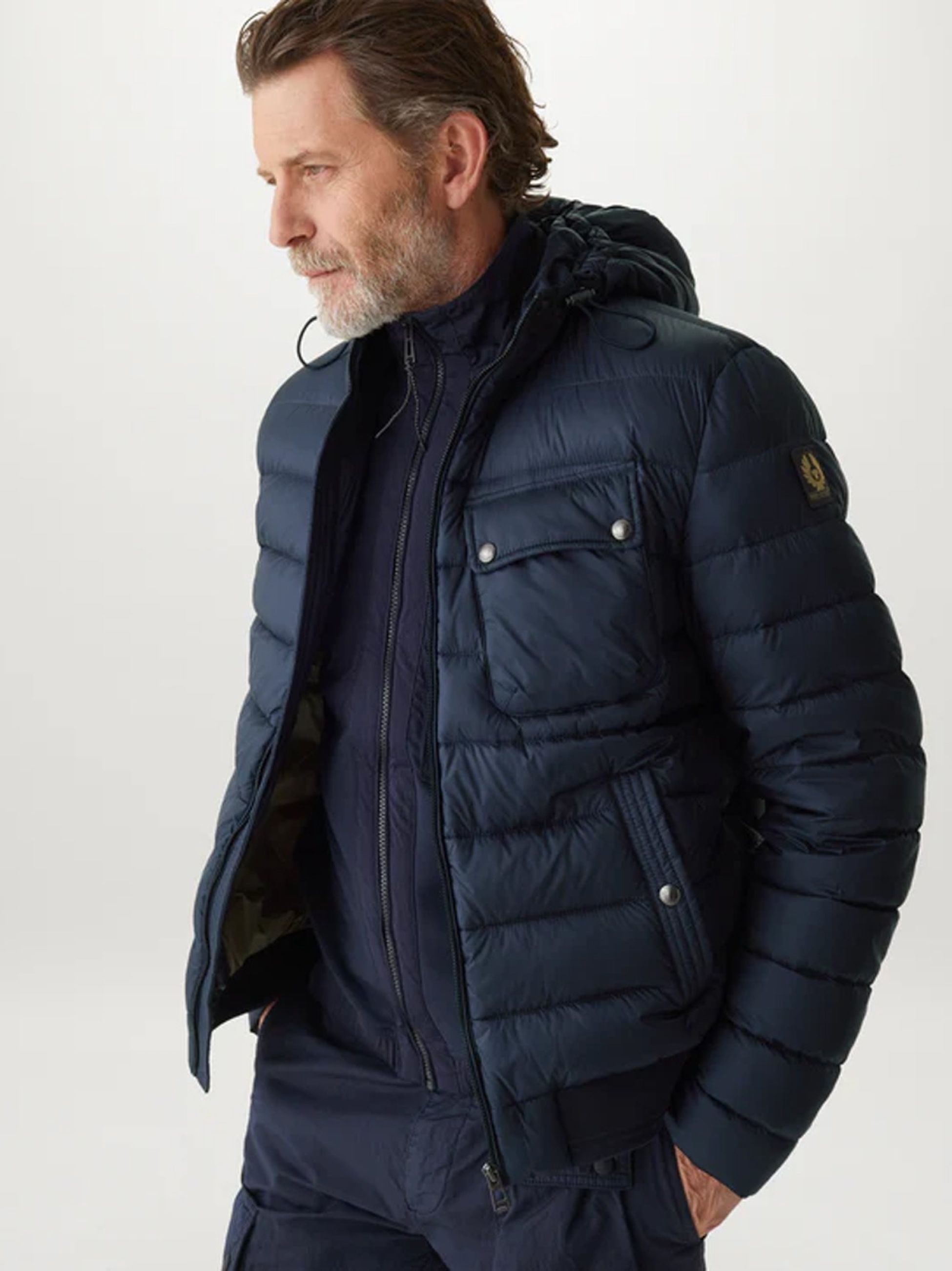 Belstaff Mens Dark Ink Streamline Jacket Designerwear
