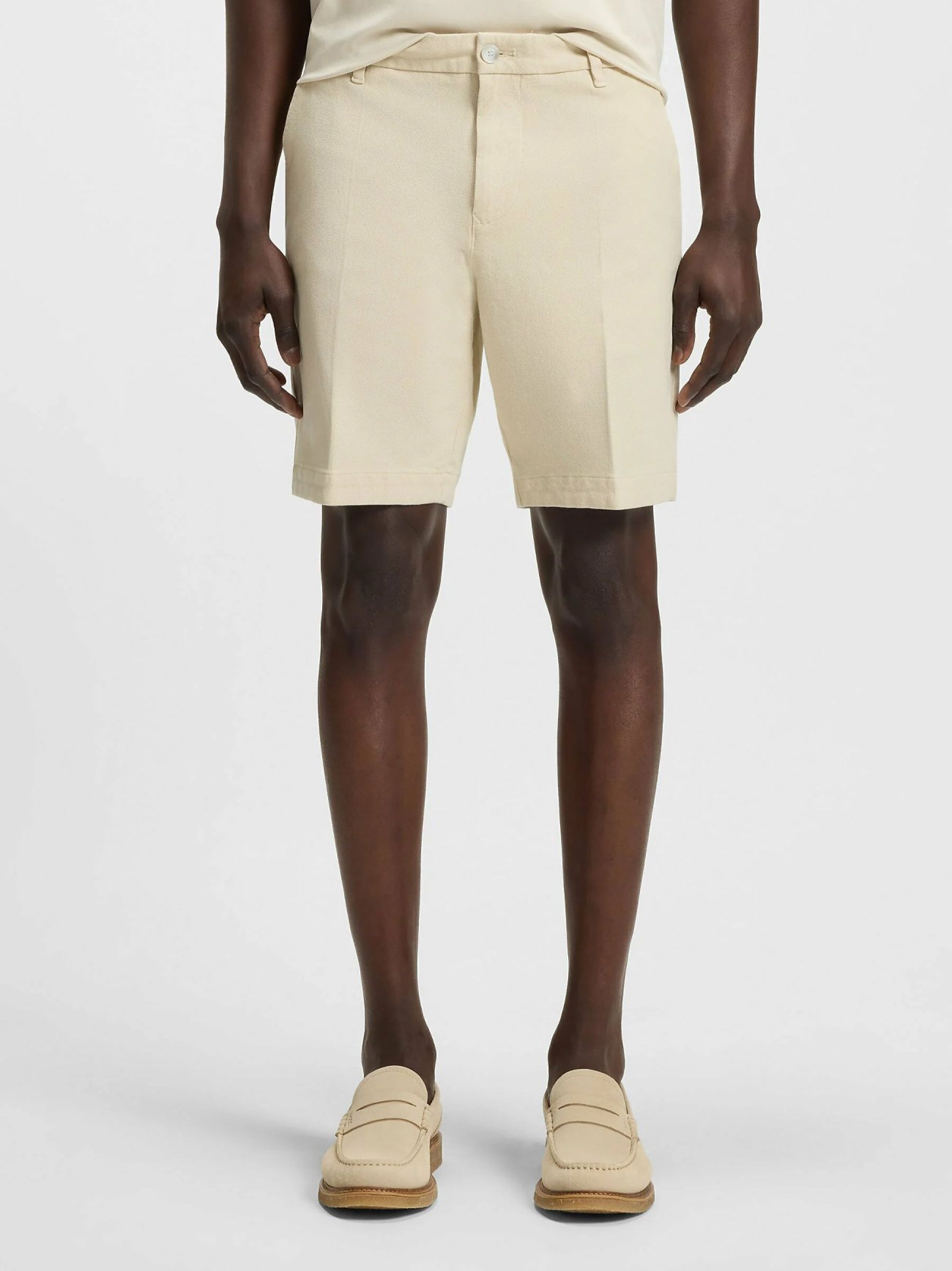 BOSS Mens Open White Slice Short | Designerwear