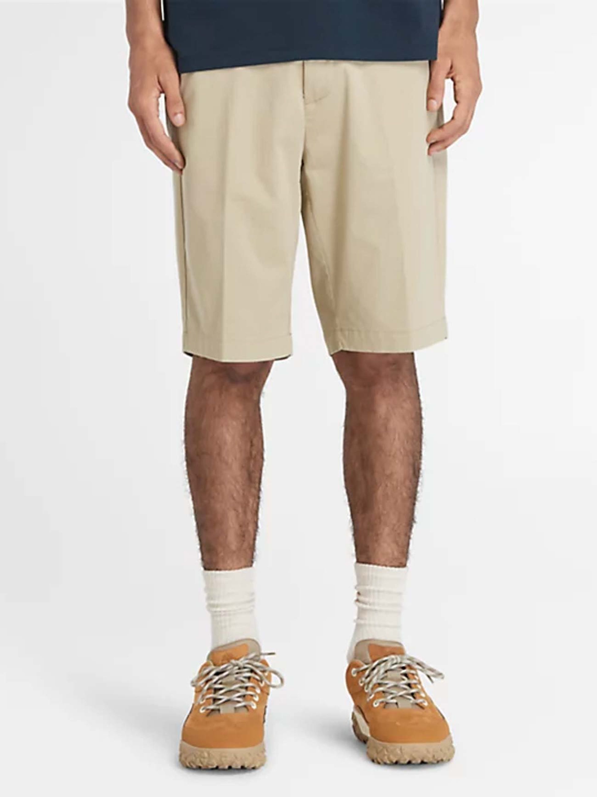 Timberland Mens Lemon Pepper Twill Chino Short Designerwear