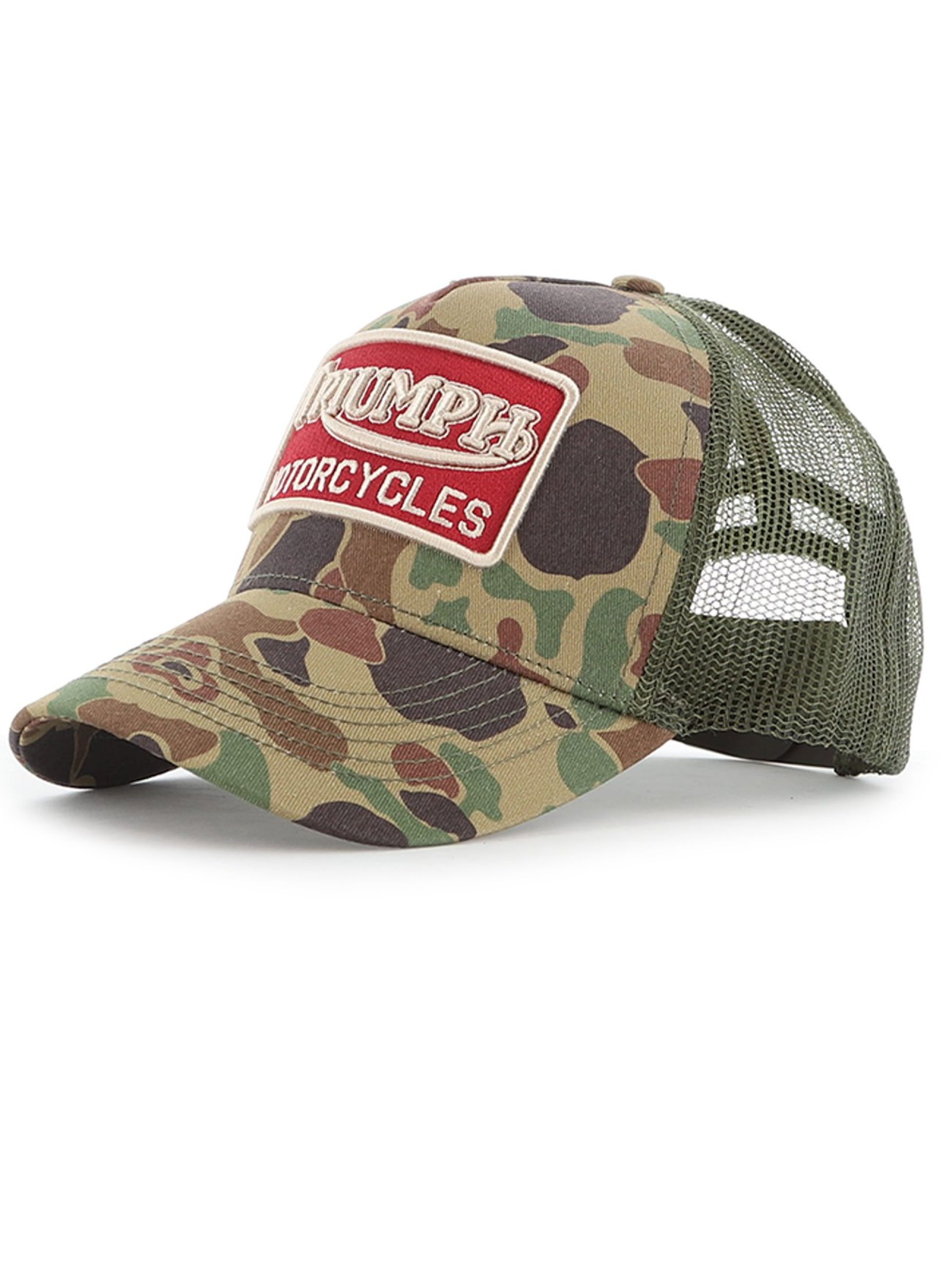 Triumph Mens Frog Camo Hunter Trucker Cap Designerwear